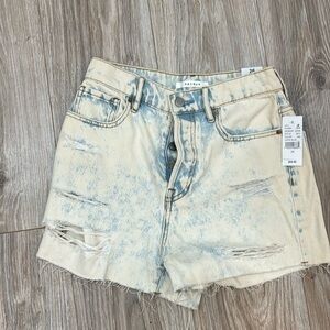 Pacsun high rise icon shorts size 26  nwt